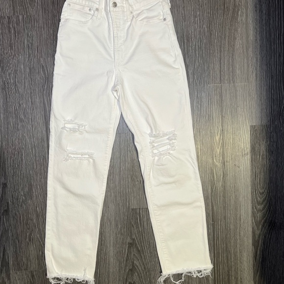 Madewell jeans white color size 26 - Picture 2 of 12